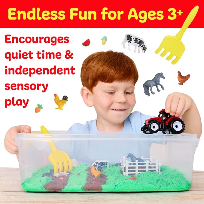 Creativity for Kids Sensory Bin: Farm | Calming, Screen-Free Play - Image 6