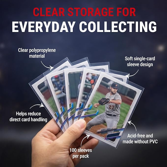 Ultra Pro Soft Card Sleeves 2-5/8" X 3-5/8", Ultra Clear - Image 3