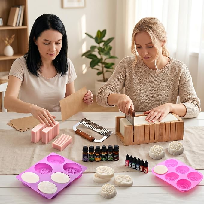 Soap Making Kit for Adults All-in-One Soap Making Supplies Includes Melt & Pour - Image 6