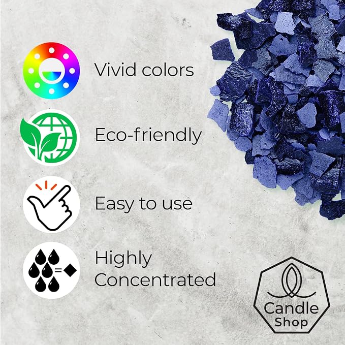 Blue Candle Dye 2oz for Soy Candle Making – Highly Concentrated Candle Wax Dyes - Image 3