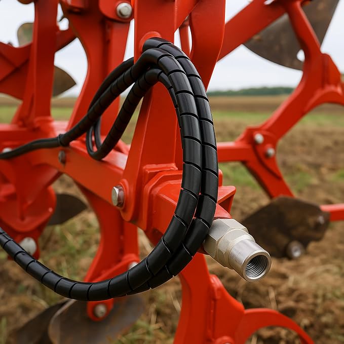 Electriduct 3" Heavy Duty Spiral Wrap HDPE Flexible Plastic Cable Sleeve Hose - Image 5