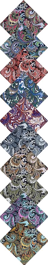 12" 50pcs Cotton Fabric Squares - Image 9