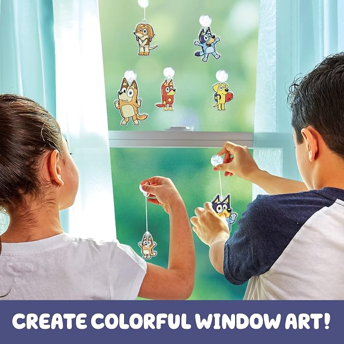 Bluey Window Art Suncatchers Kit - Image 3