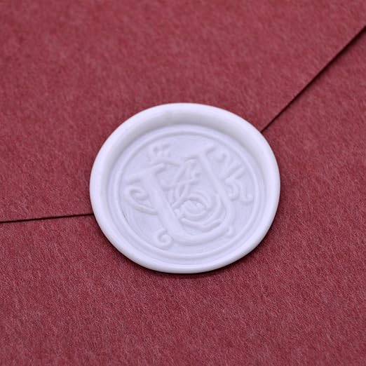 Medieval Initial Alphabet Sealing Wax Stamps, Brass Head Wooden Handle - Image 2
