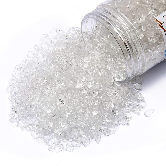 TWINKLING High Luster Crushed Glass, Broken Glass, Glass Gems Chips - Image 3