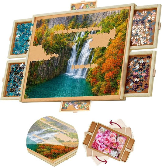 1500 Piece Wooden Jigsaw Puzzle Board by BeyondInnoventions