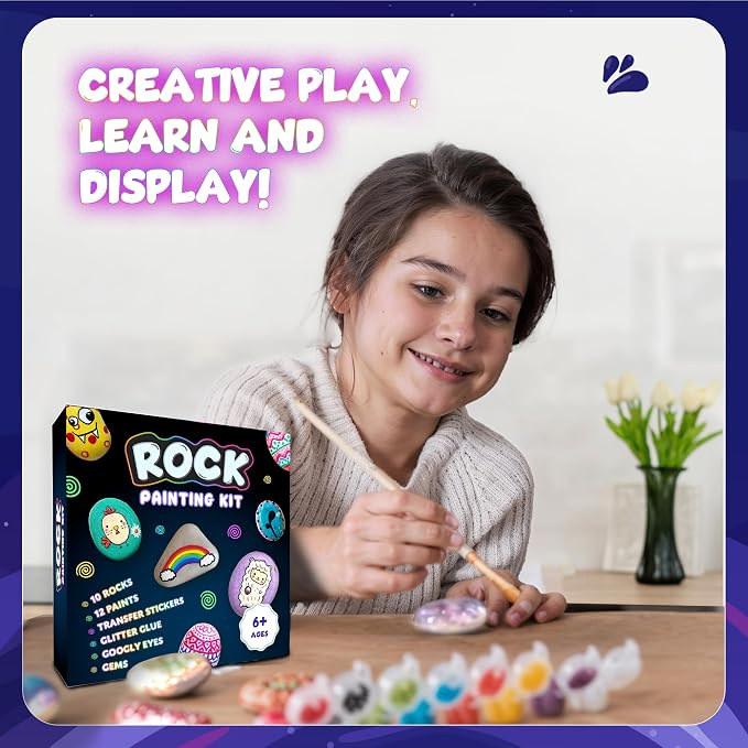 Rock Painting Kit for Kids 6-12 - Image 4