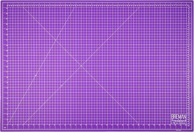 Breman Precision 24x36 Inch Self Healing Cutting Mat – 2-Sided 5-Ply PVC by WAPortman