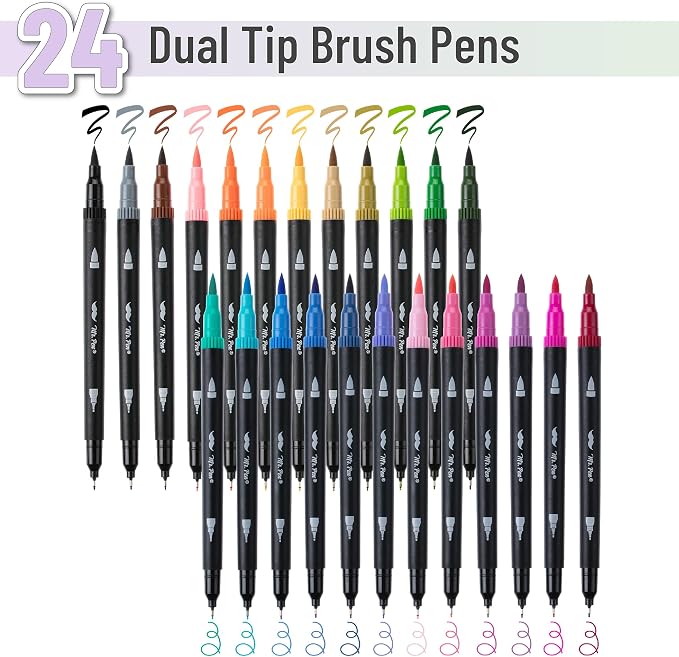 Mr. Pen- Dual Tip Brush Pens - Image 2