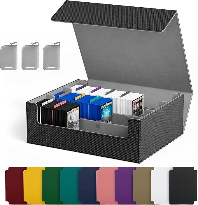 UAONO Trading Card Storage Box, Holds 1800 Sleeved Cards by UAONO