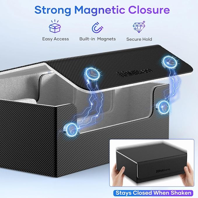 Mlikero Trading Card Storage Box, Bulk Card Storage - Image 5