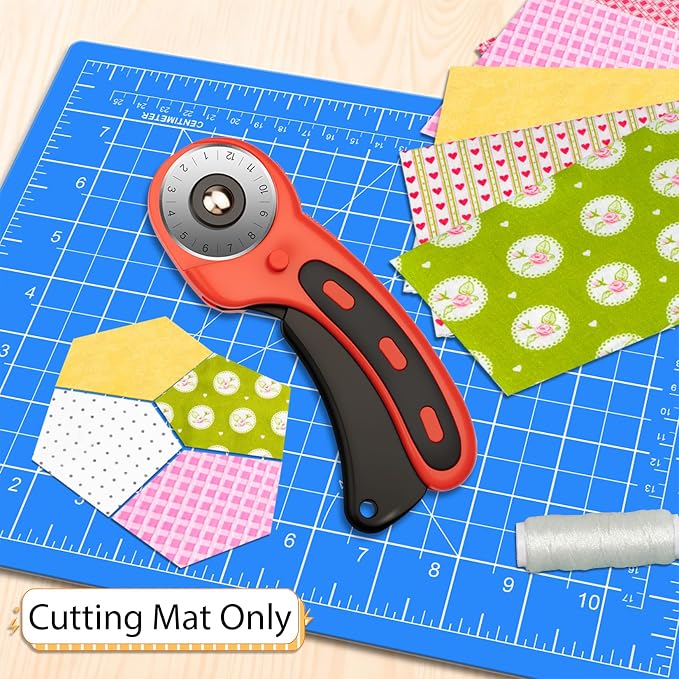 DIYSELF Cutting Mat 8in×6in, Self Healing Cutting Mat, A5 Rotary Cutting Mats - Image 5