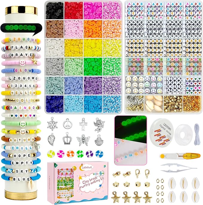 LZOUOWO Friendship Bracelet Kit Concert Bracelets Merch by LZOUOWO
