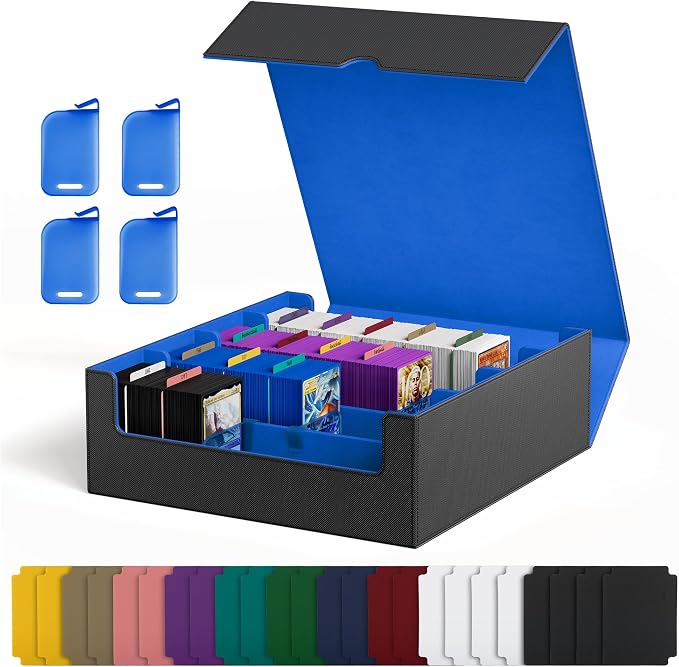 UAONO Trading Card Storage Box, Holds 2400 Sleeved Cards by UAONO
