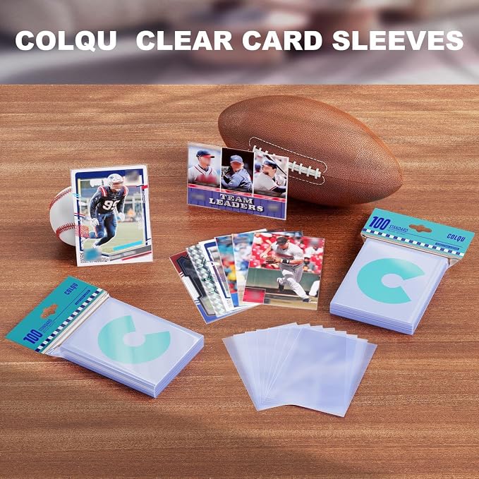 5000ct Clear Card Sleeves for Trading Cards, Soft Baseball Sports Card Sleeves - Image 2