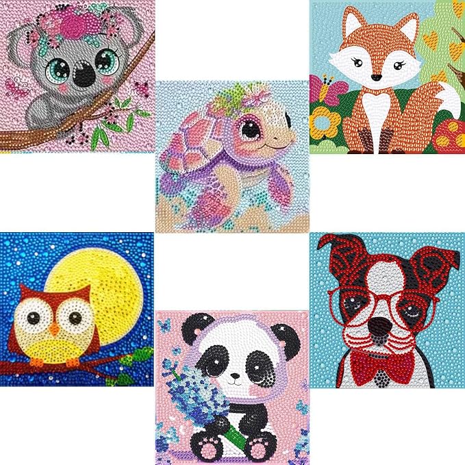 SHICERNHJ 6 Pack Diamond Painting Kits by Unknown