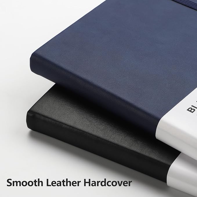 RETTACY Blank Journal Notebook, 192 Pages, A5 Medium Size | Leather Hardcover - Image 4