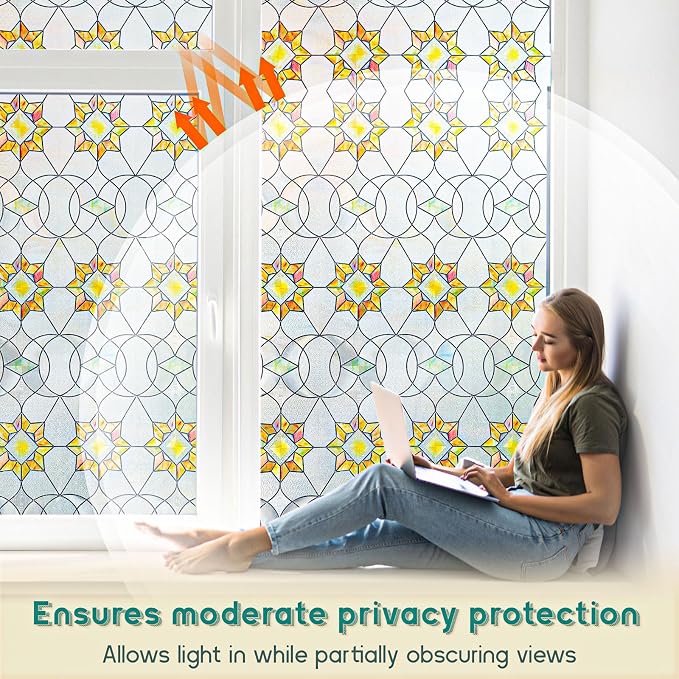 Oxdigi 3D Stained Glass Window Film - Image 8