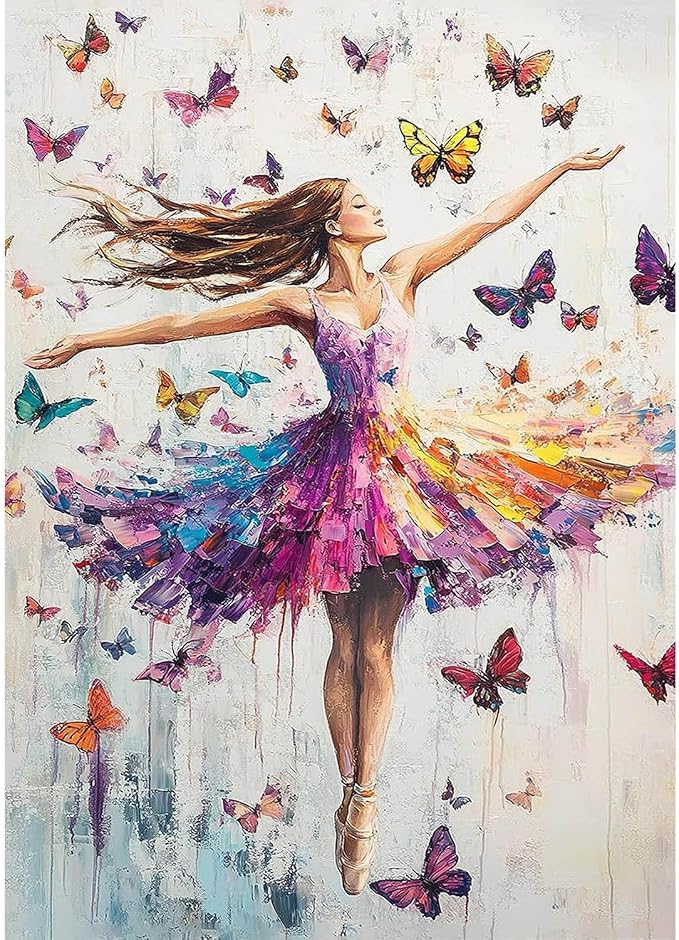 Dancing Girl Diamond Art Painting Kits by Legrace