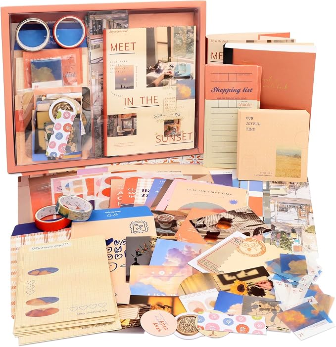 Draupnir Aesthetic Scrapbook Kit, Bullet Junk Journal Kit by Draupnir