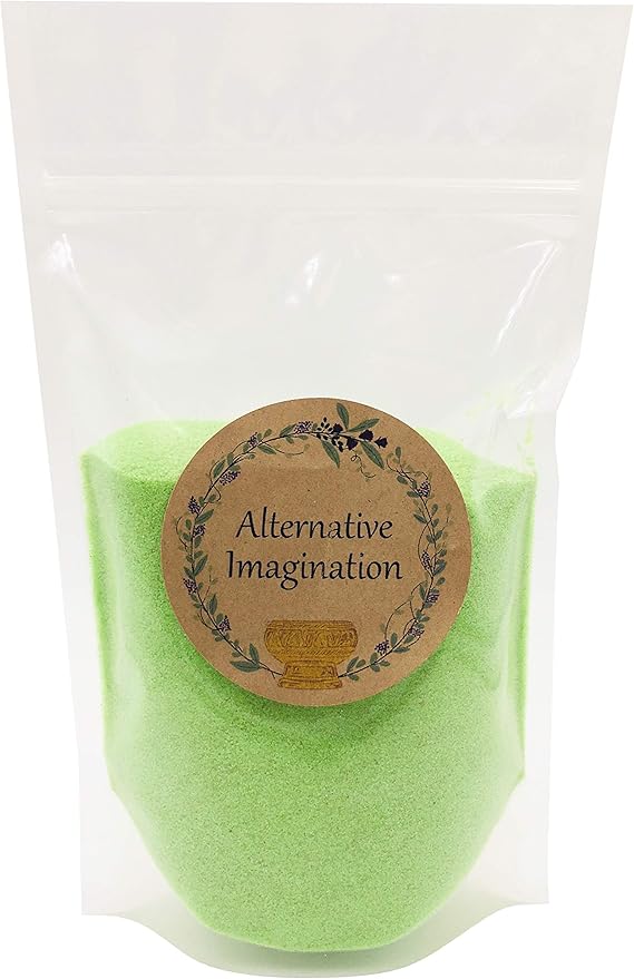 Alternative Imagination Lime Green Fine Colored Sand by AlternativeImagination