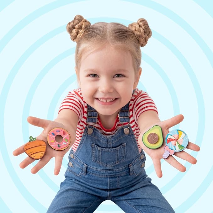 JOYIN 12 pcs Wooden Magnets, Painting Craft - Image 5
