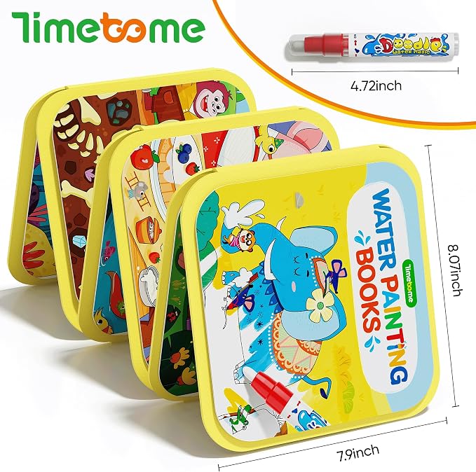 Timetome Reusable Water Painting Books - Image 2