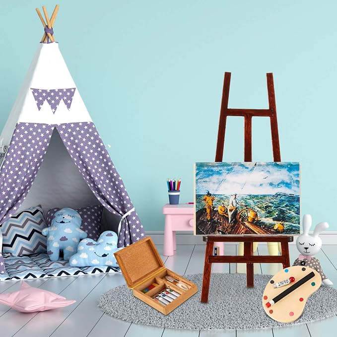 Skylety 3-Piece Dollhouse Painting Tool Accessories Set - Image 6