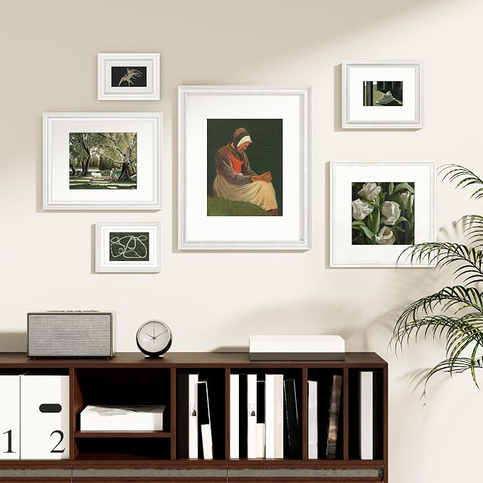 Vittanly 8x10 Picture Frames Set of 2, Ornate Vintage Photo Frame - Image 2