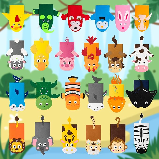 WATINC 24Pcs Hand Puppet Making Kit - Image 4