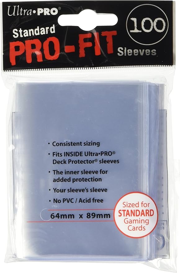 Ultra Pro FBA_ULP82712, Soft Card Sleevespro-Fit MTG Pokemon Standard Deck Size by UltraPro