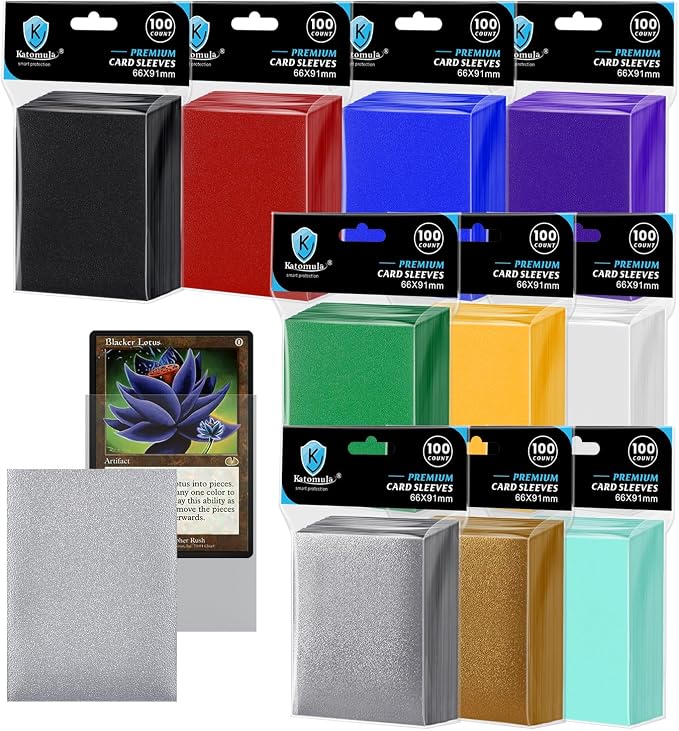 1000CT MTG Card Sleeves, Standard Size Card Sleeves by Katomula