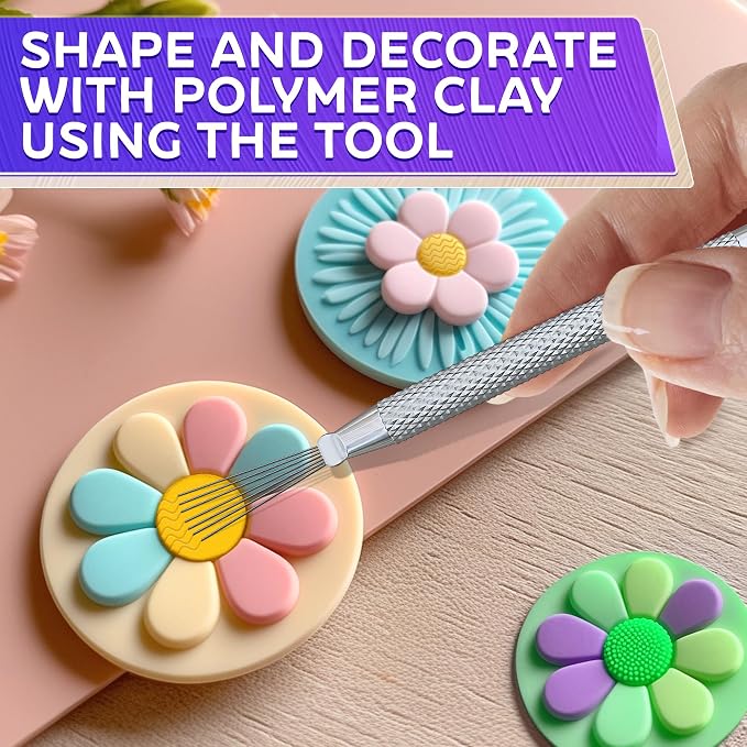 2 Pcs Pottery Scoring Tool – 5.33 Inch Clay Scoring Tool - Image 8