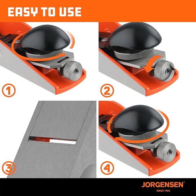 JORGENSEN NO.60-1/2 6-1/4" Wood Planer, Hand Planer - Image 8
