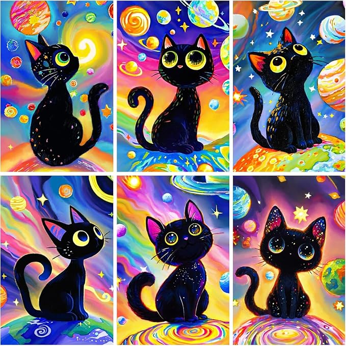 DOZEEZOP 6 Pack 5D Diamond Painting Kits by DOZEEZOP