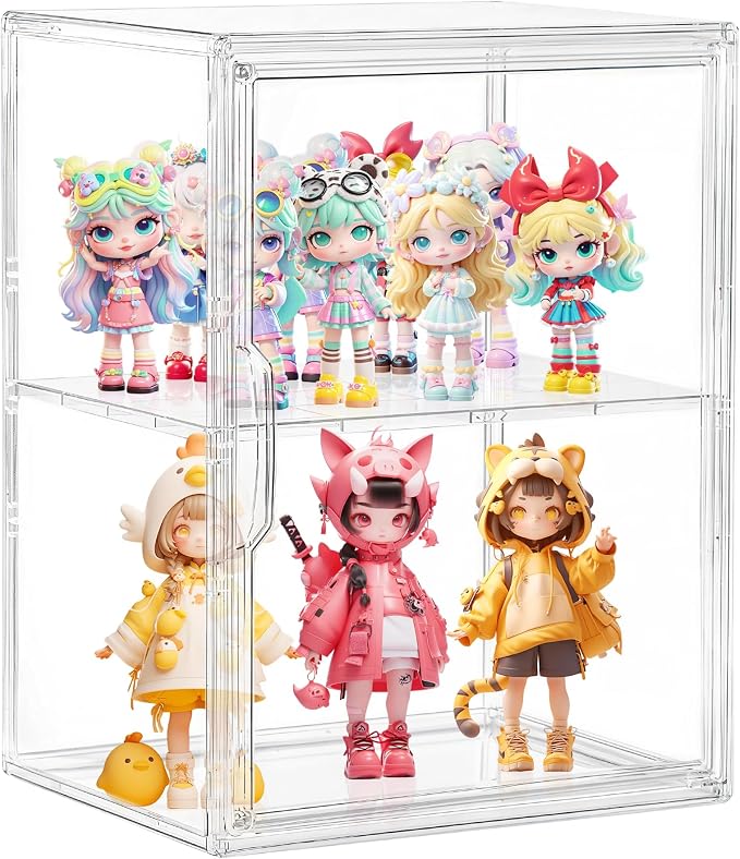 Large Clear Acrylic Figure Display Case - Image 3