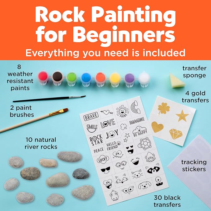 Creativity for Kids Rock Painting Kit - Image 2