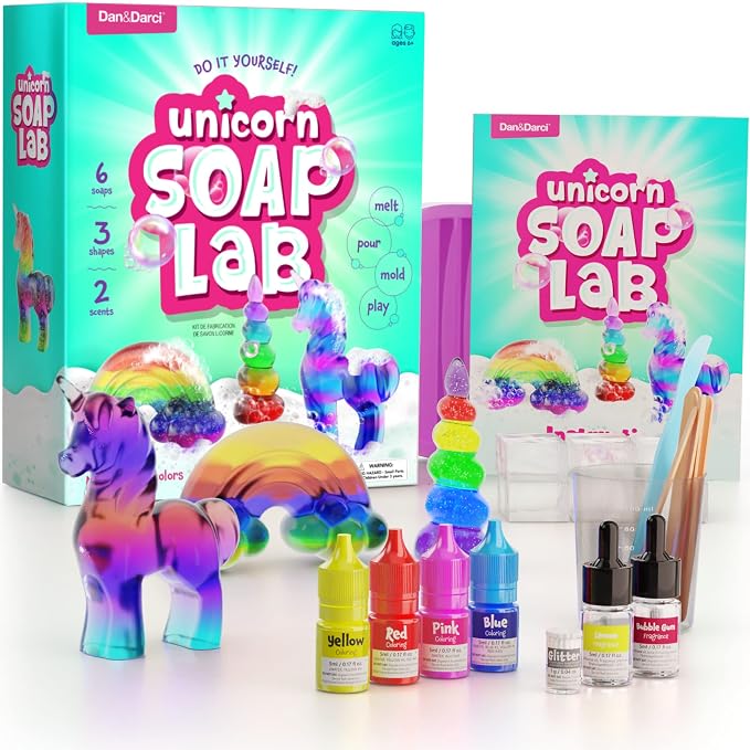 Dan&Darci Unicorn Soap Making Kit - Image 8