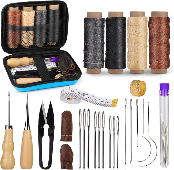 MORFEN Leather Sewing Kit, Leather Stitching Kit by MORFEN