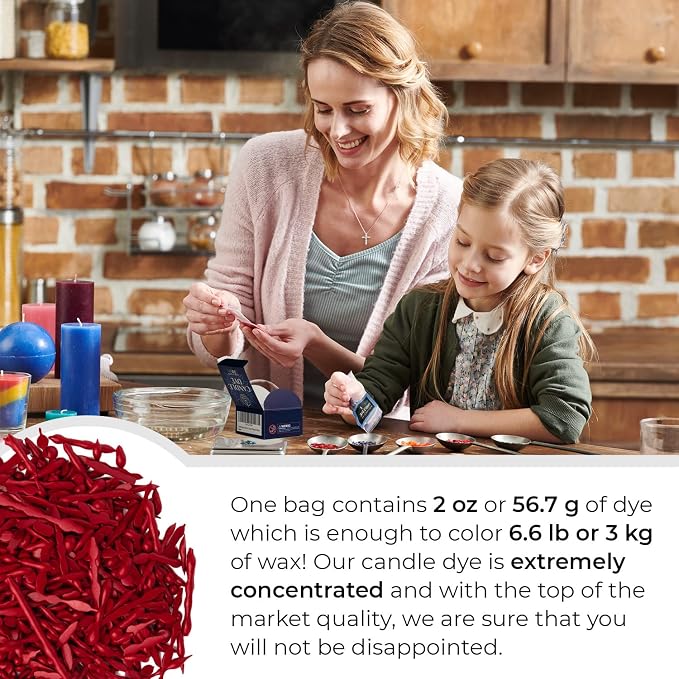 Red Candle Dye 2oz for Soy Candle Making – Highly Concentrated Candle Wax Dyes - Image 4