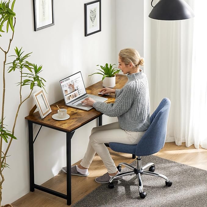 Sweetcrispy 47-Inch Small Computer Desk - Image 2
