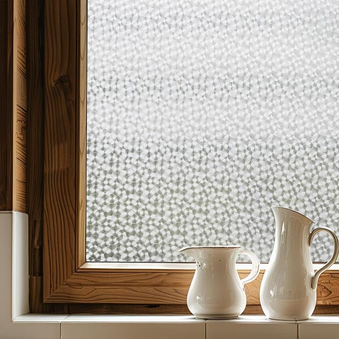 ADD.HERES Window Privacy Film, Glass Decorative Static Cling, Removable Sun by ADDHERES