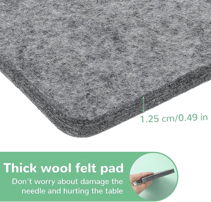 Aeaocvo Needle Felting Pad, 4×6 in Needle Felting Mat - Image 3