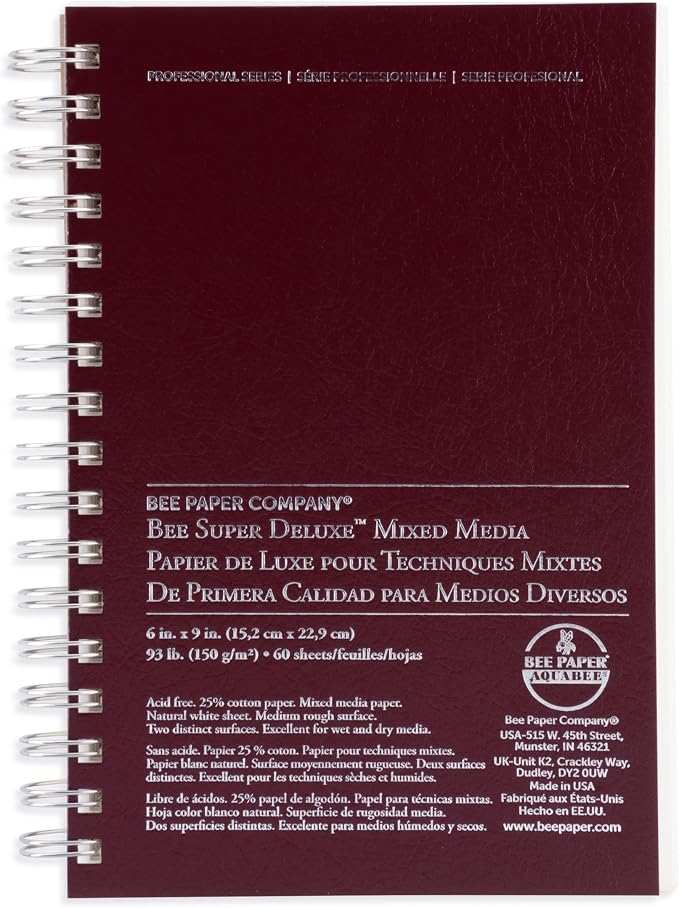 Bee Paper Super Deluxe Sketch Pad, 6-Inch L by 9-Inch H - Image 3