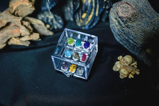 9 Rare Natural Gemstone Collection Gift Box-Peridot, Apatite & 7 Exquisite - Image 7