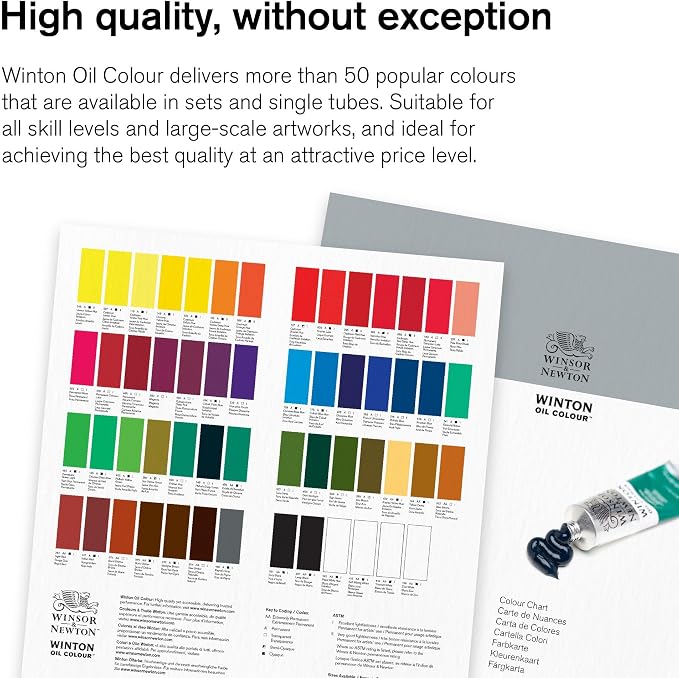 Winsor & Newton Winton Oil Color, 37ml Tube, Phthalo Yellow Green - Image 4