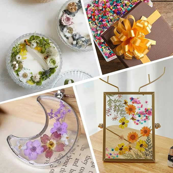 Mini Dried Flowers for Resin, Bulk Tiny Dried Pressed Flowers for Crafts DIY - Image 7
