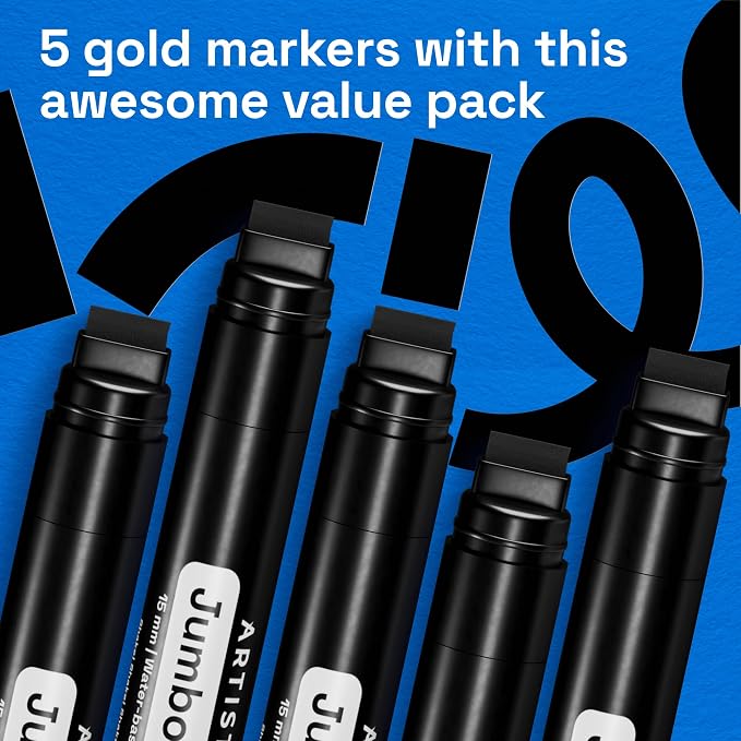 ARTISTRO Black Paint Pens - Image 6
