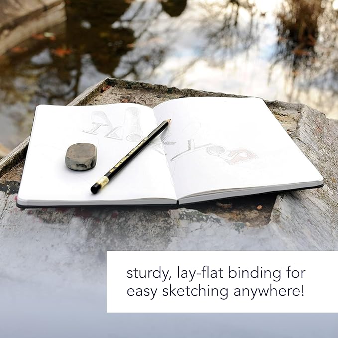 Canson Artist Series Sketchbook, Hardbound Journal, 11x14 inches, 184 Pages - Image 4