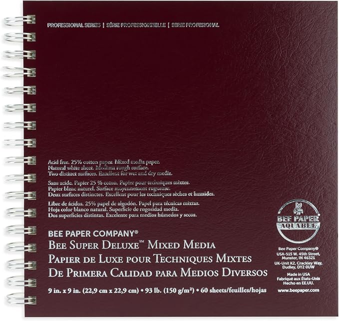 Bee Paper - 14"x 17" Super Deluxe Mixed Media Sketching Pad, 50 Sheets - Image 4